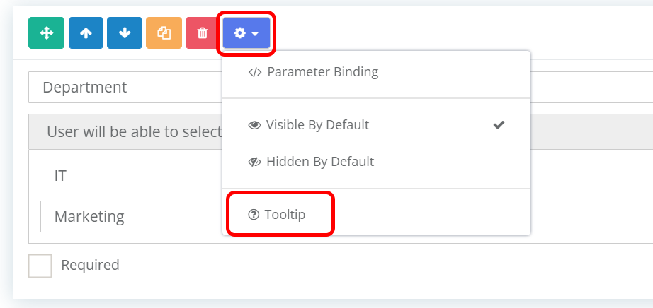 Open Tooltip Popup From Settings